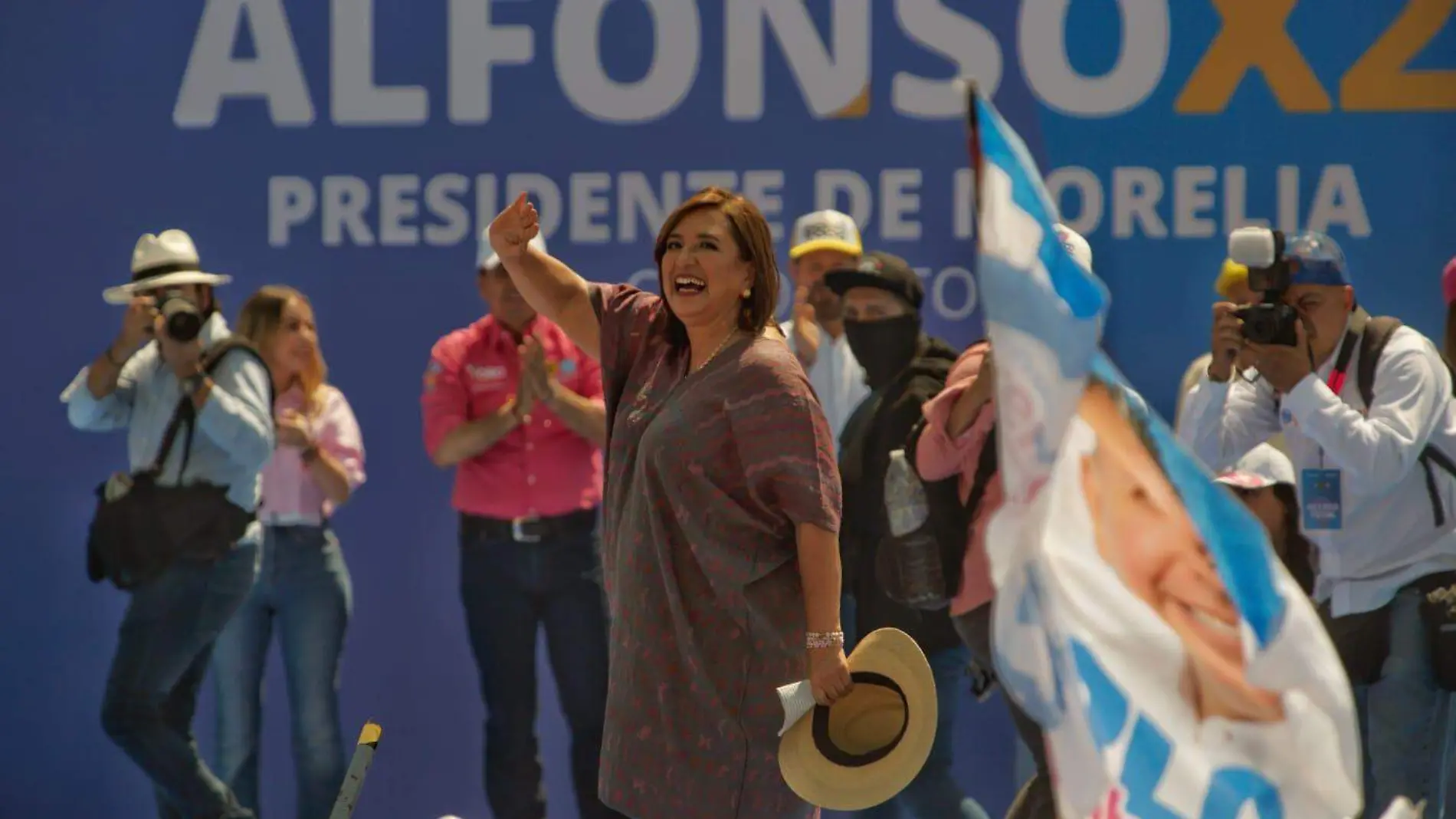 Xóchitl Gálvez en campaña del PAN5